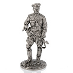 Оловянный солдатик миниатюра "Офицер противотанковой артиллерии"